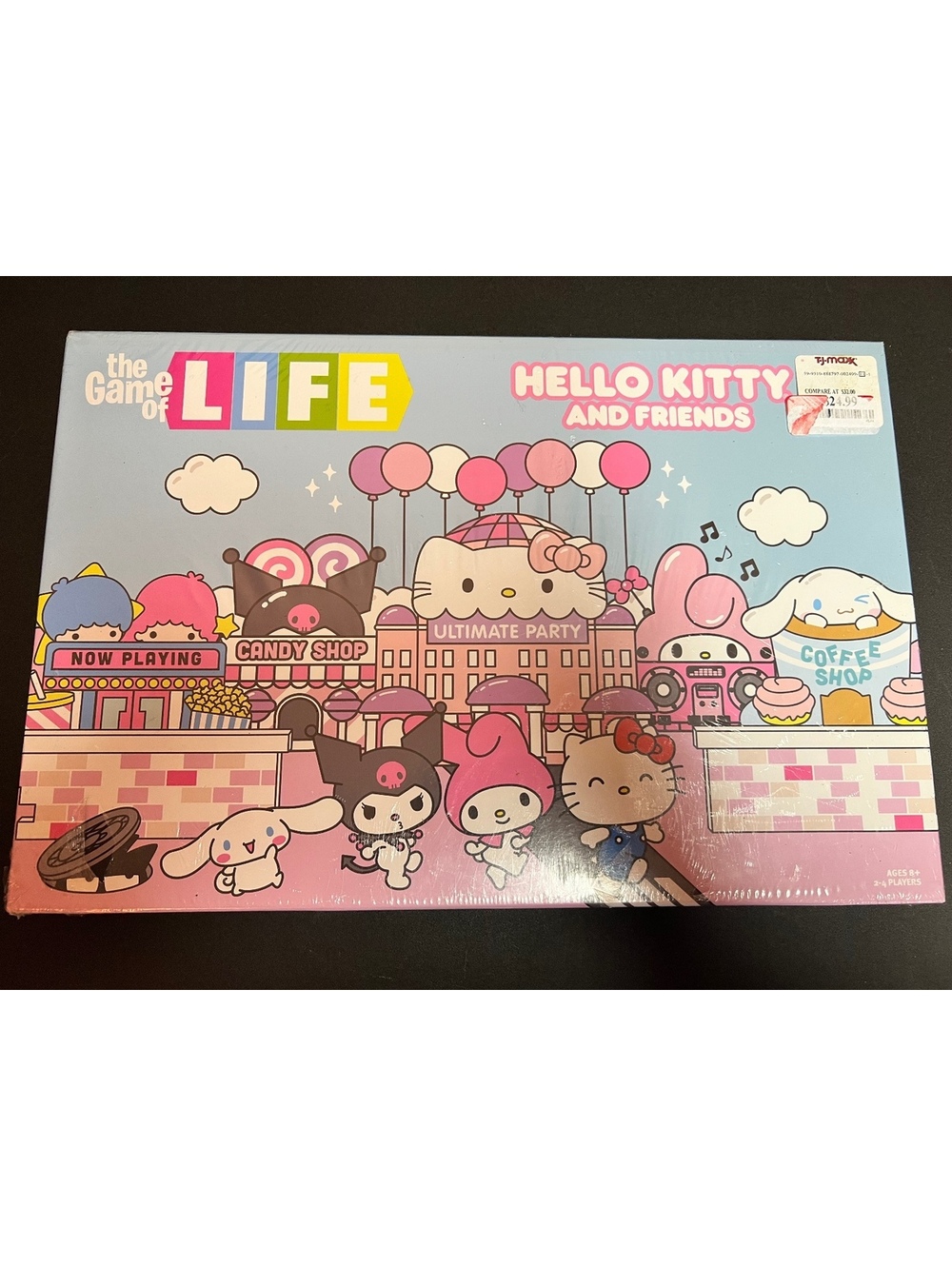 New Sealed The Game of Life Hello Kitty and Friends Board Game Collectible 2000s